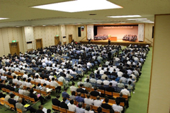 平成29年度　銚子連絡道路整備促進地区大会　開場内の様子